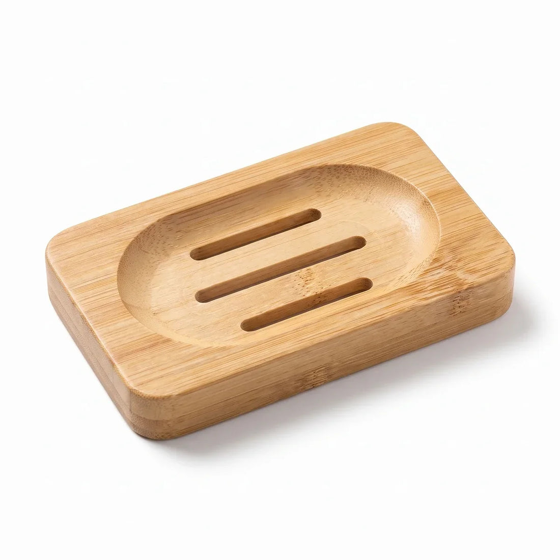 Porte-savon en bambou.