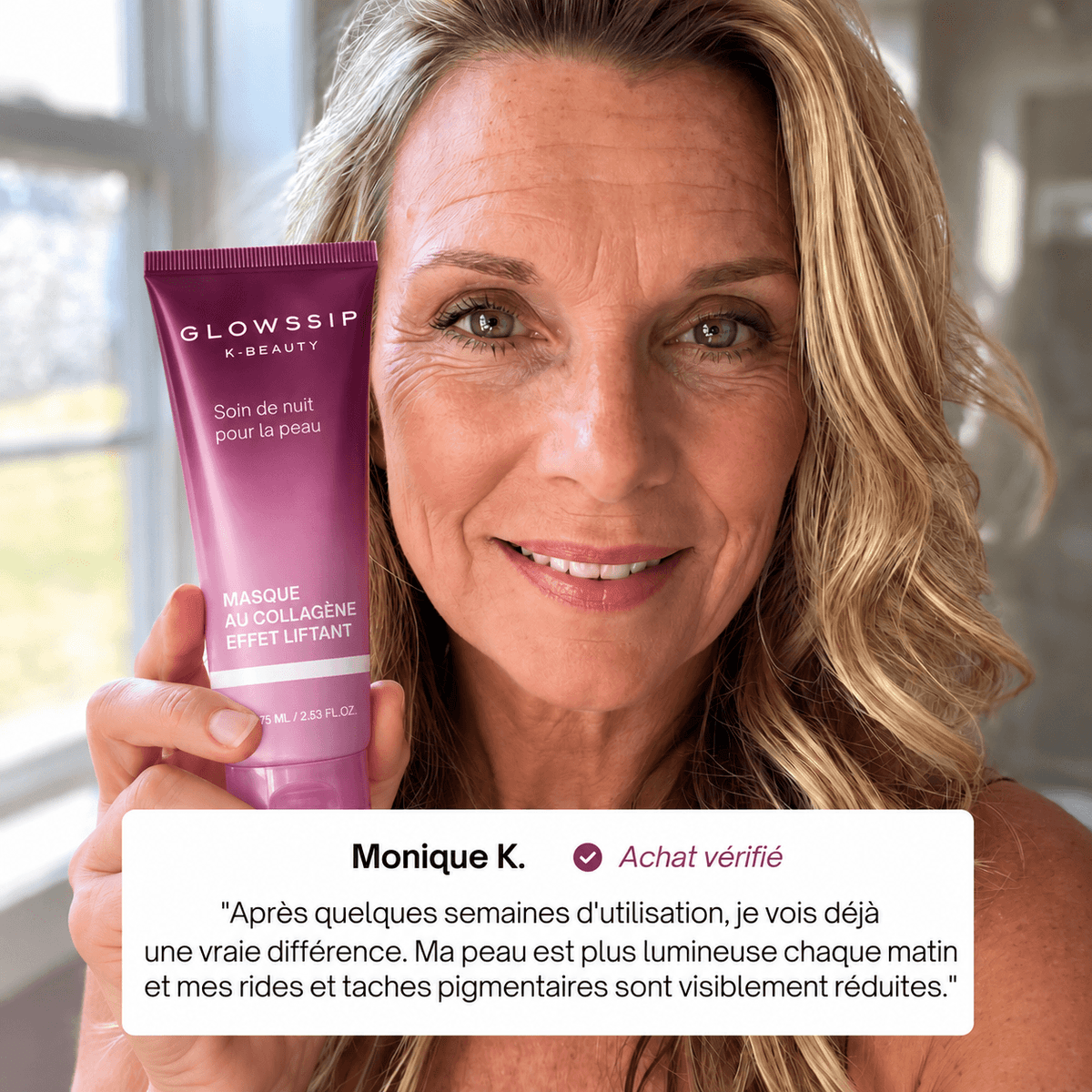 Masque Hydrogel PDRN Coréen